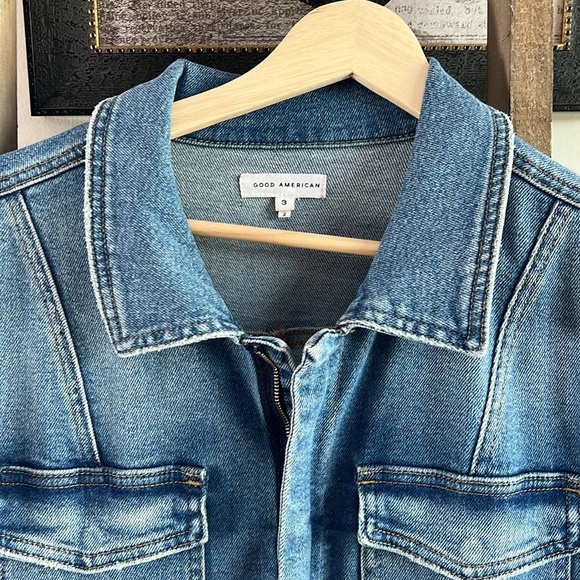 Good American Denim Jumpsuit - Picture 2 of 11